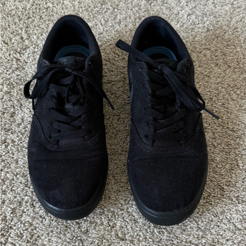 NIKE MENS SB CHECK SOLARSOFT SNEAKER - BLACK sneakers shoes size 8.5 - Picture 4 of 16